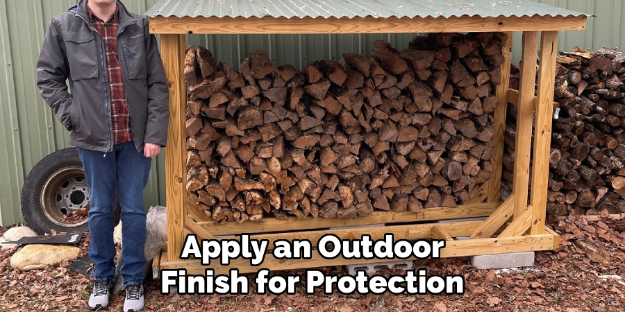 Apply an Outdoor Finish for Protection