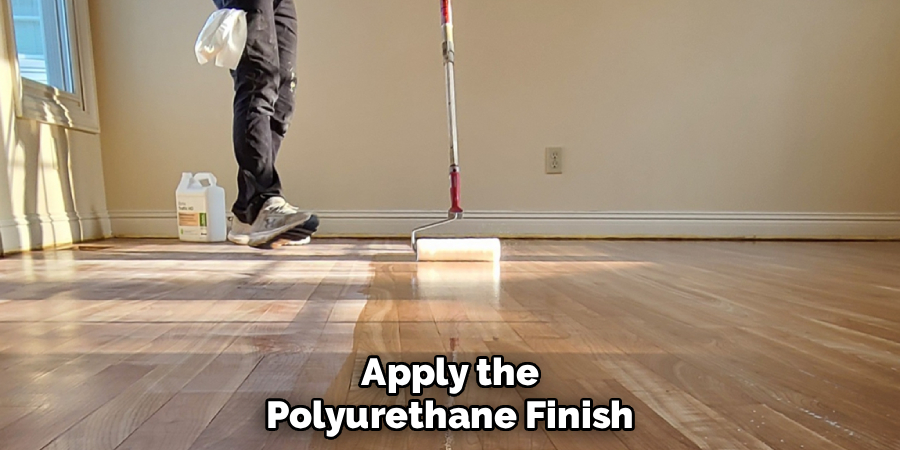 Apply the Polyurethane Finish