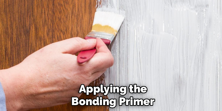 Applying the Bonding Primer