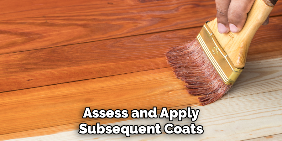 Assess and Apply Subsequent Coats