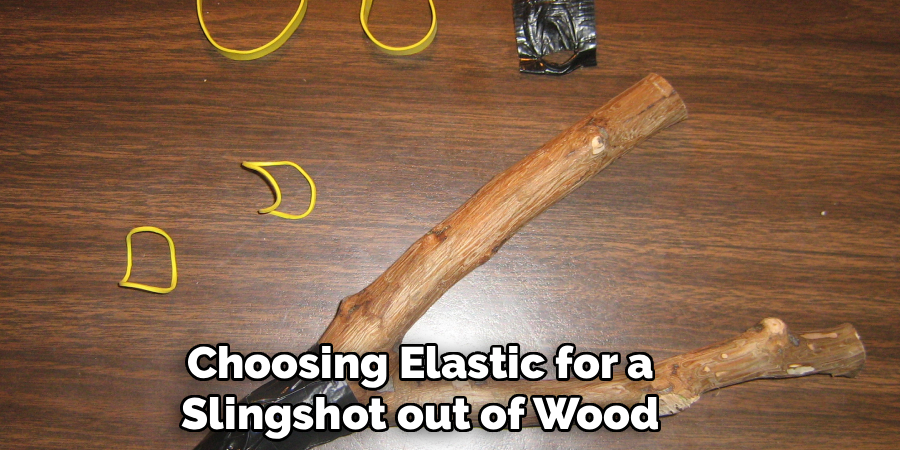 Choosing Elastic for a slingshot out of wood
