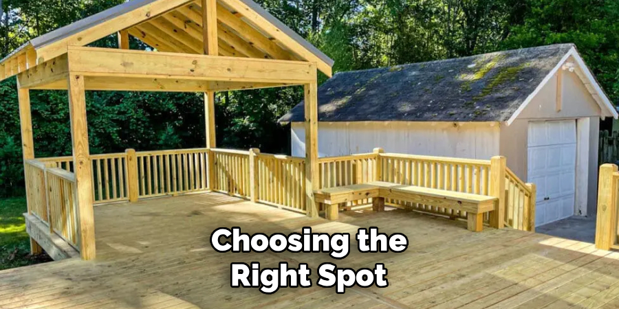 Choosing the
Right Spot