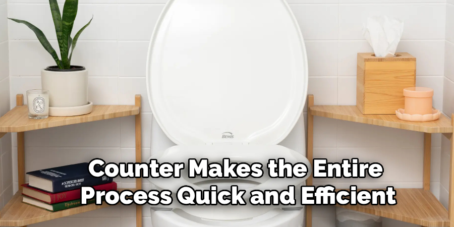 Counter Makes the Entire
Process Quick and Efficient