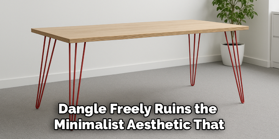 Dangle Freely Ruins the
Minimalist Aesthetic That