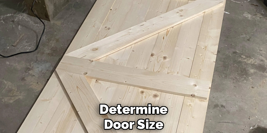 Determine Door Size