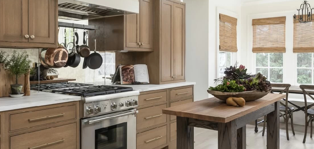 How to Stain Wood Cabinets