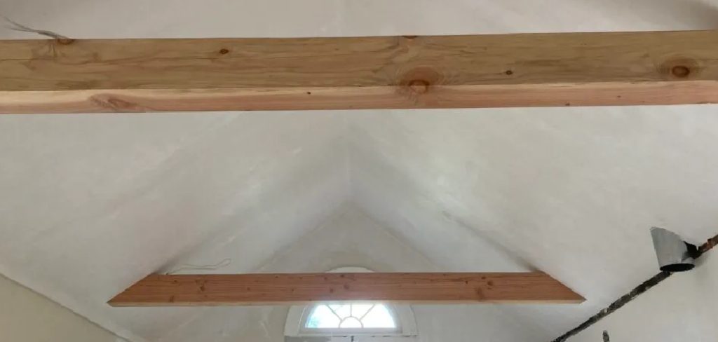 How to Make Faux Wood Beams from Styrofoam