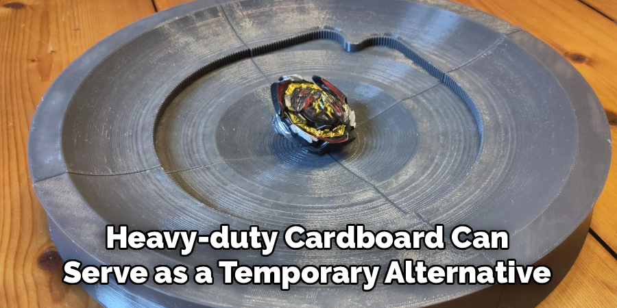 Heavy-duty Cardboard Can
Serve as a Temporary Alternative