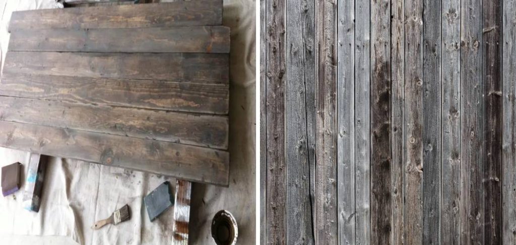 How to Age Wood to Look Like Barnwood