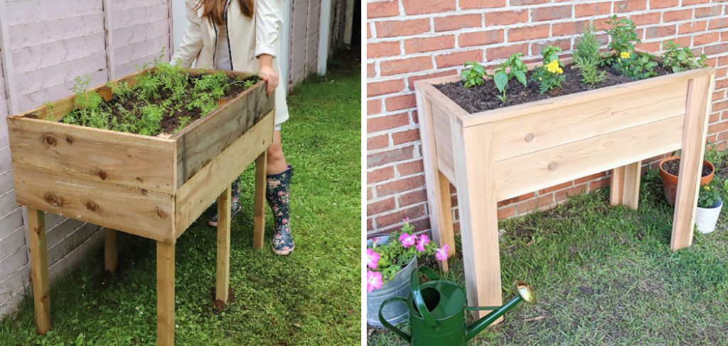 How to Build Raised Garden Beds on Legs