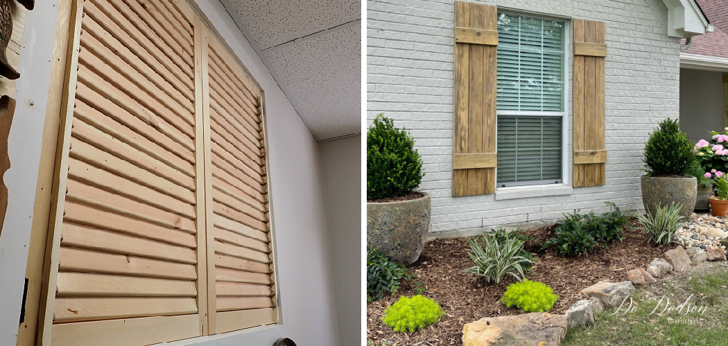 How to Build Wood Shutters