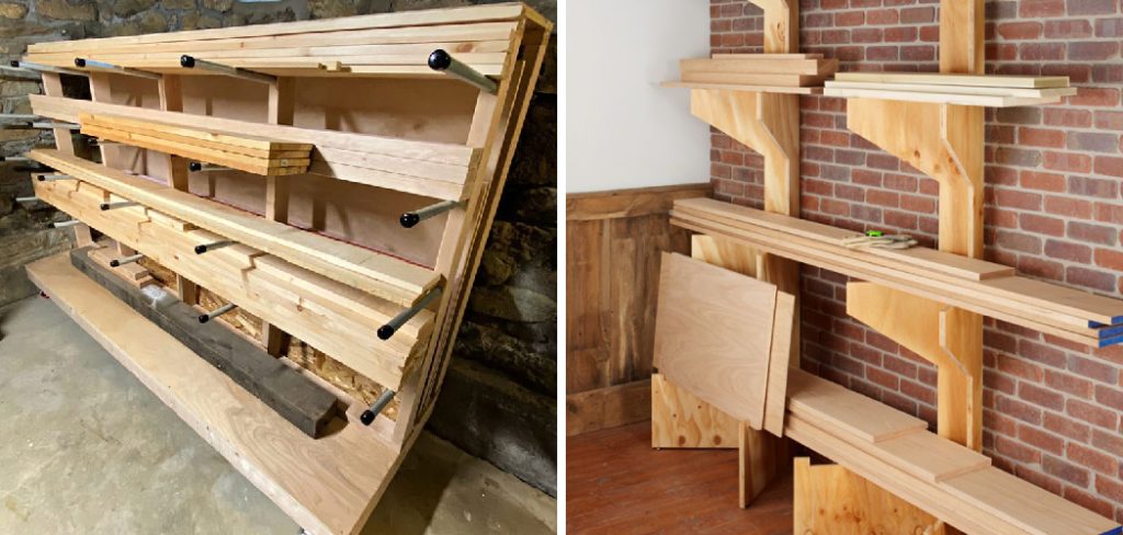 How to Build Wood Storage Rack