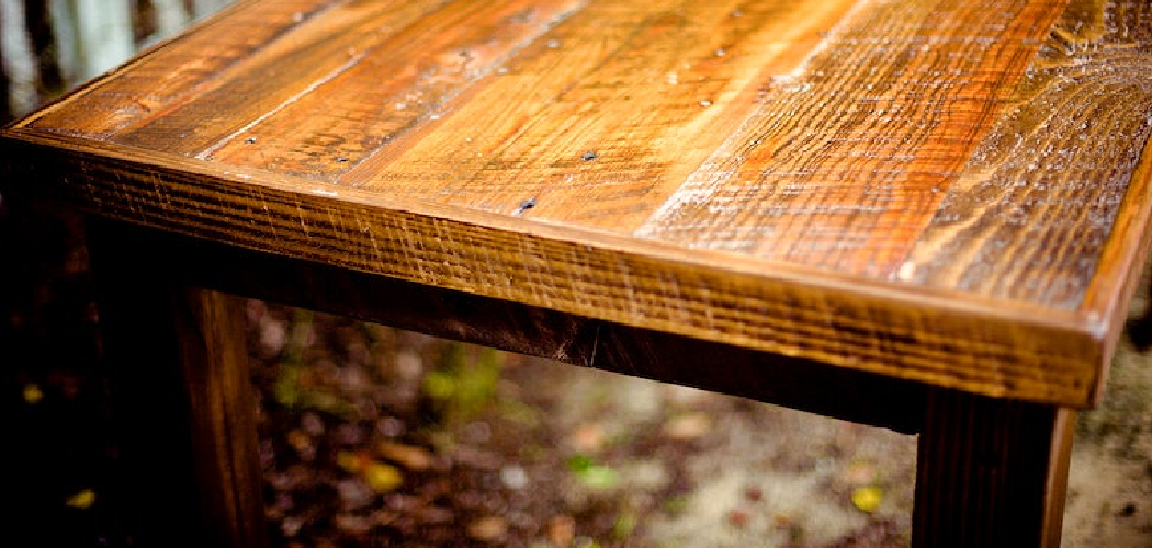 How to Build Wood Table Top