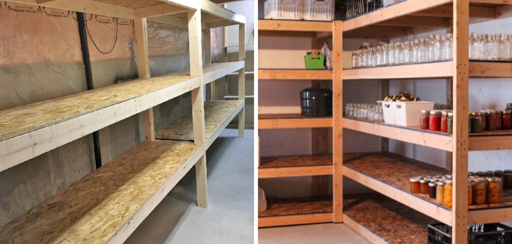 How to Build Wooden Shelves for Storage