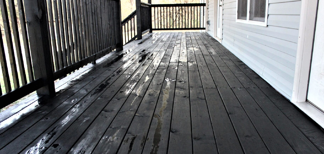 How to Clean Wooden Decking Without Pressure Washer