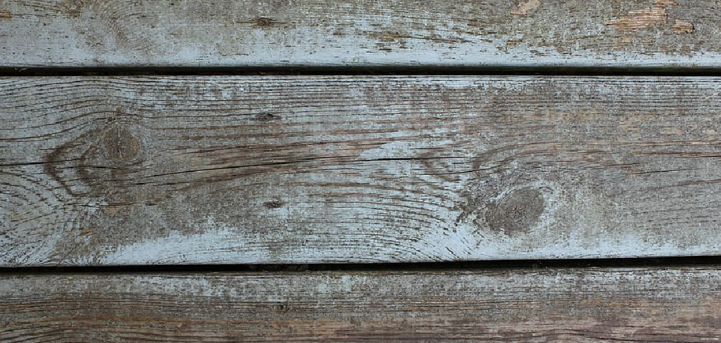 How to Distress Wood