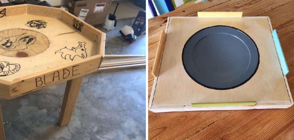 How to Make a Beyblade Stadium Out of Wood