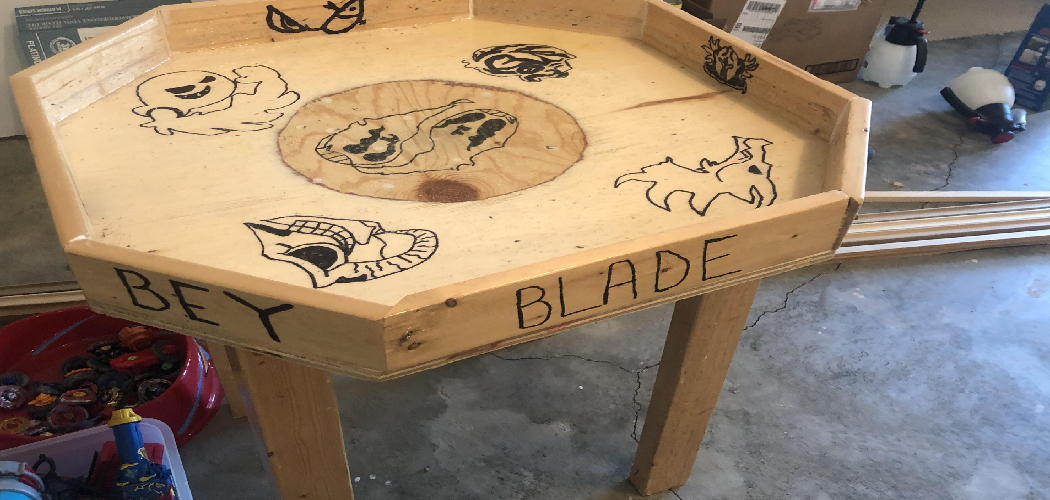 How to Make a Beyblade Stadium Out of Wood