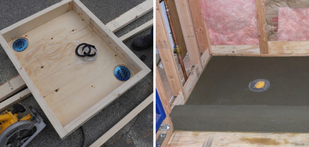 How to Make a Shower Pan Out of Wood