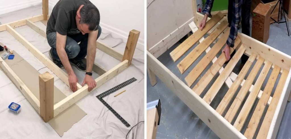 How to Make a Single Bed Frame Out of Wood