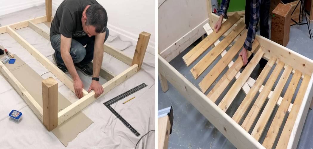 How to Make a Single Bed Frame Out of Wood
