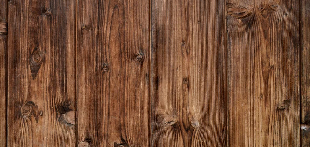 How to Paint Fake Wood