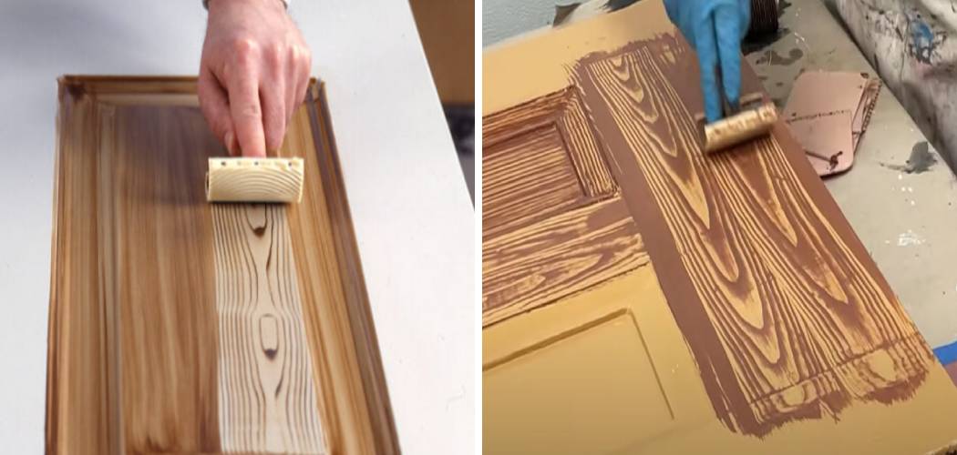 How to Paint Wood Grain