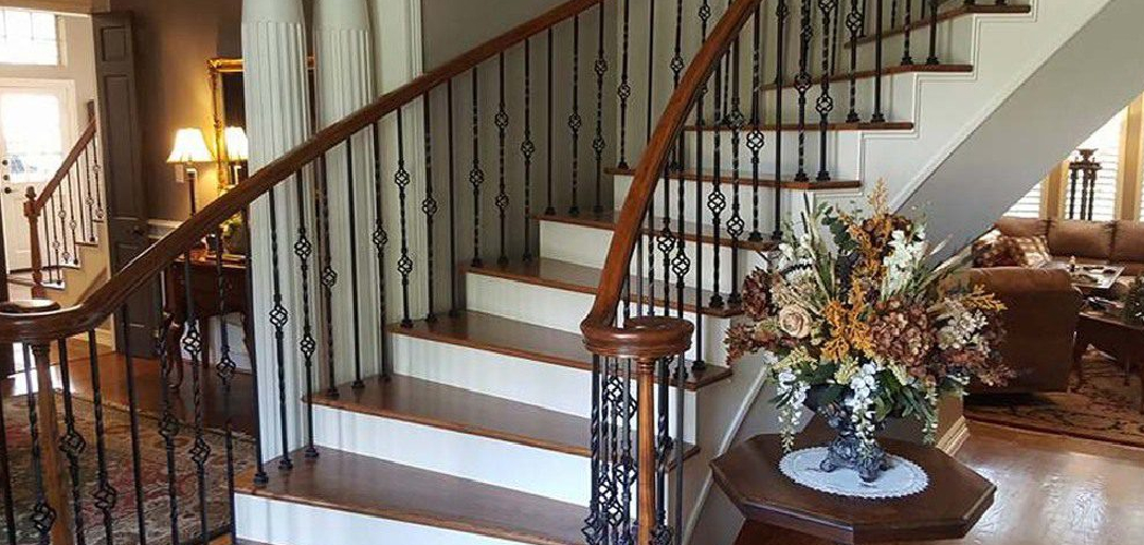 How to Paint Wood Stairs