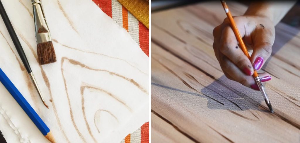 How to Paint Wood Texture