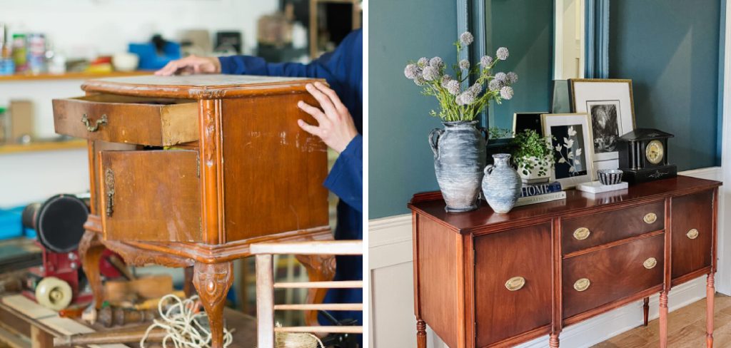 How to Refinish Antique Wood Furniture