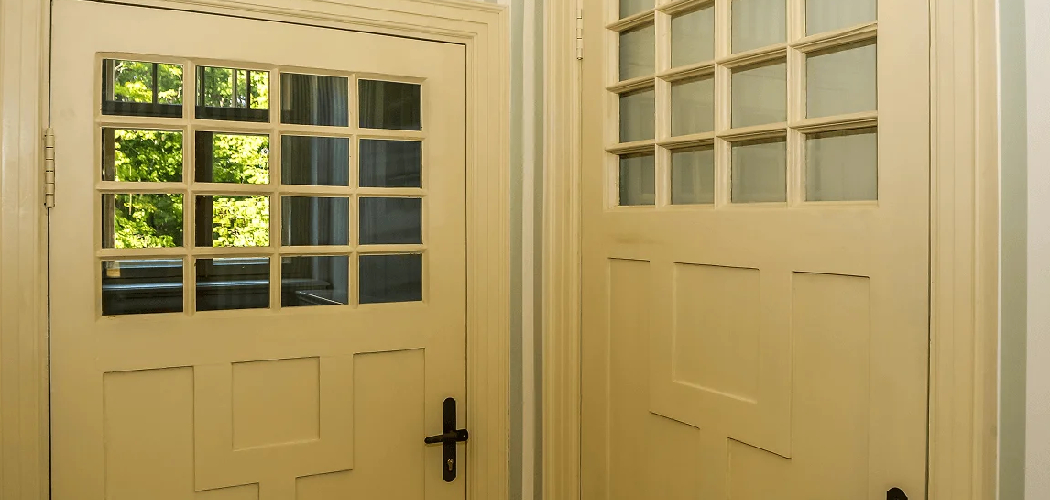 How to Repaint a Front Door Without Removing It