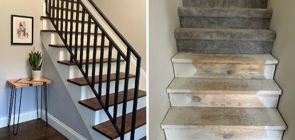 How to Replace Carpet Stairs with Wood Stairs