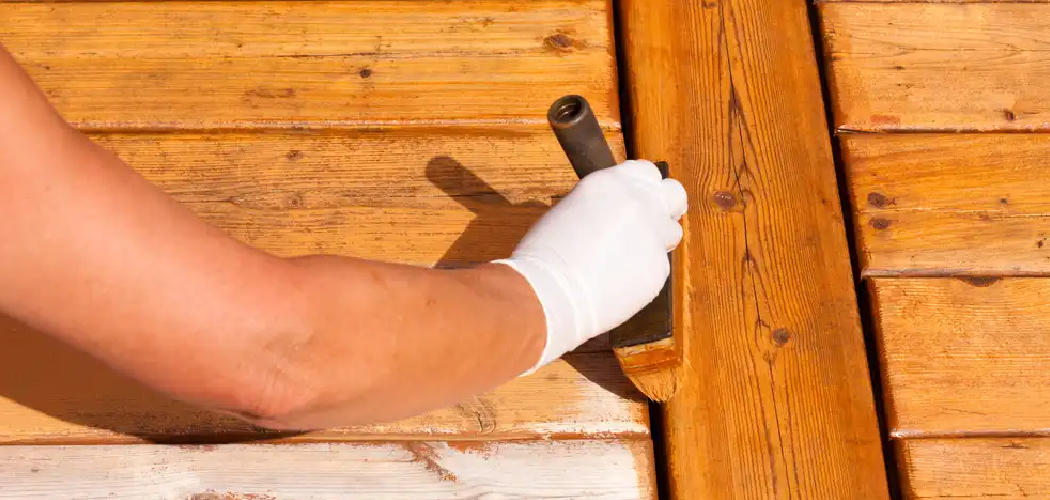 How to Restain Wood Trim