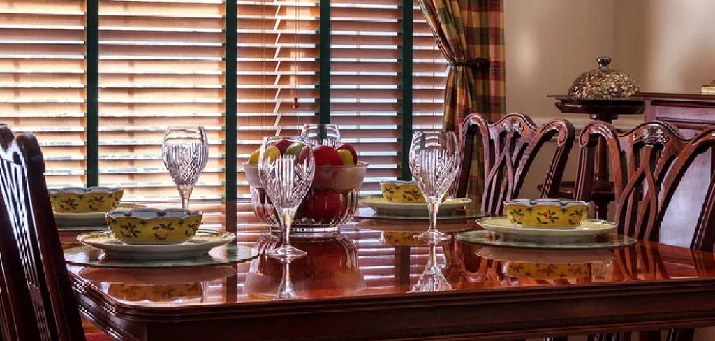 How to Shorten Wood Faux Blinds