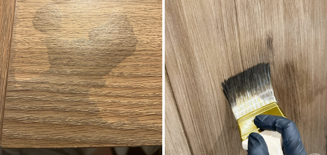 How to Stain Fake Wood
