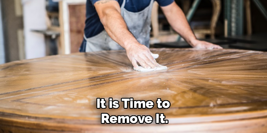 It is Time to
Remove It.