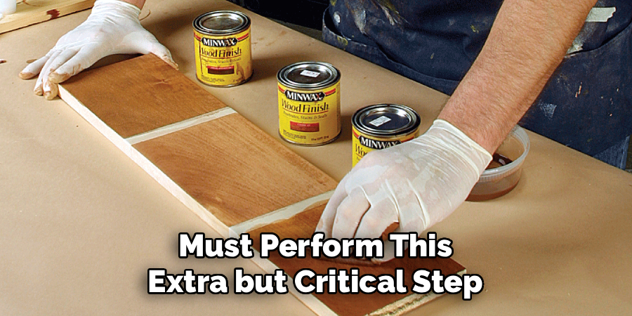Must Perform This
Extra but Critical Step
