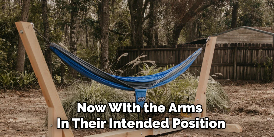 Now With the Arms
In Their Intended Position