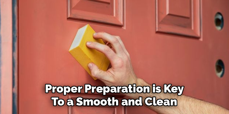Proper Preparation is Key
To a Smooth and Clean