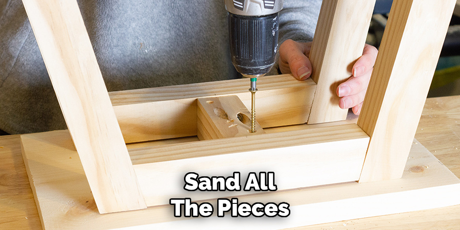 Sand All the Pieces