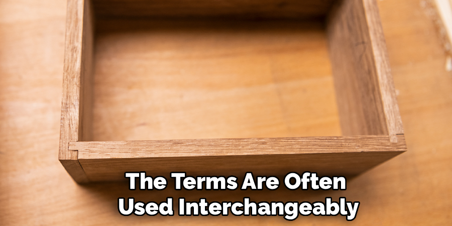 The Terms Are Often
Used Interchangeably