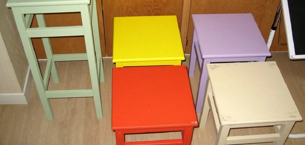 How to Paint a Wooden Stool