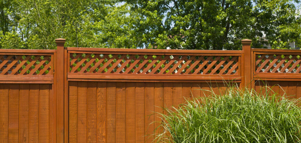 How to Attach Wooden Trellis to Fence