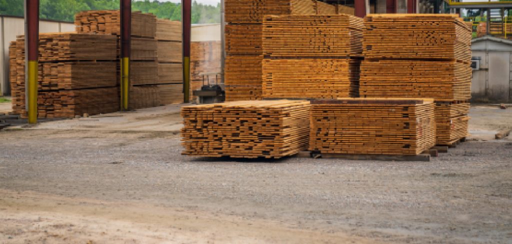 How to Store Lumber Outside