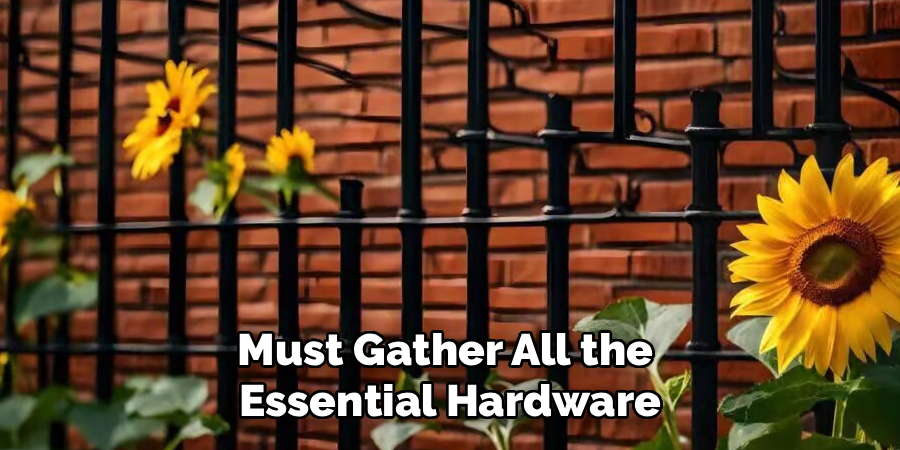 Must Gather All the 
Essential Hardware