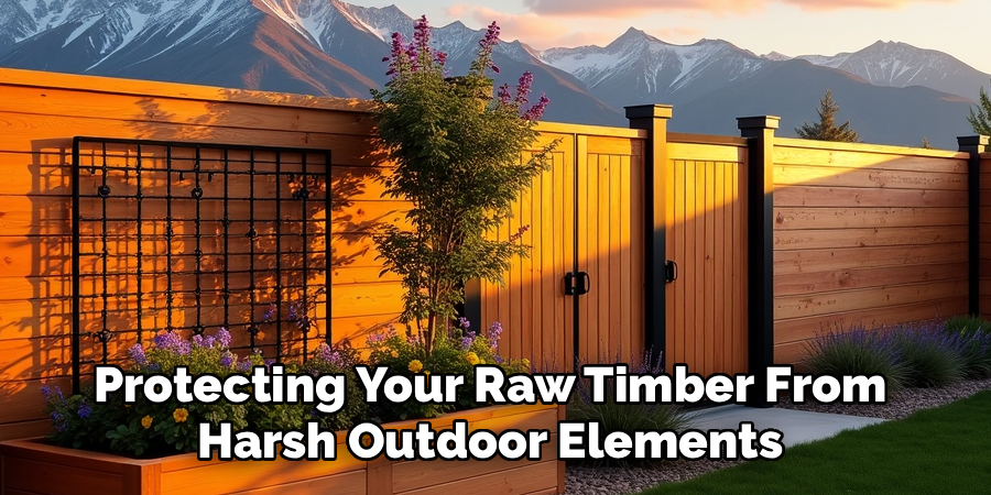 Protecting Your Raw Timber From 
Harsh Outdoor Elements 